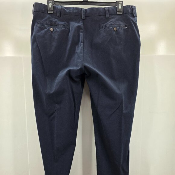 Polo Ralph Lauren Men's Chino Pants 38x32 Blue Stretch Classic Fit Flat Front - Picture 3 of 10